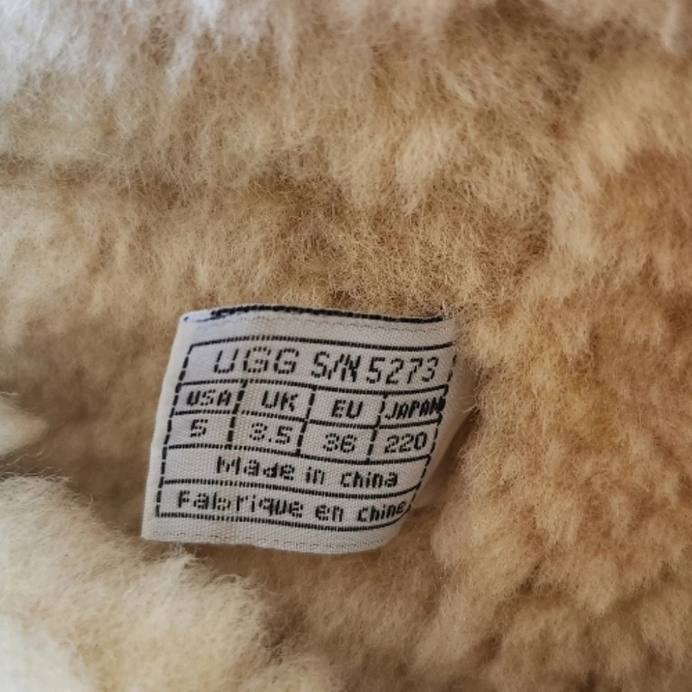 UGG Australian Ultimate Cuff Brown and Cream Shearling Boots